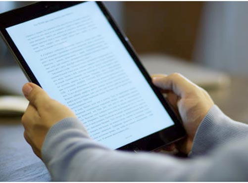 Reading on tablets may lower creativity