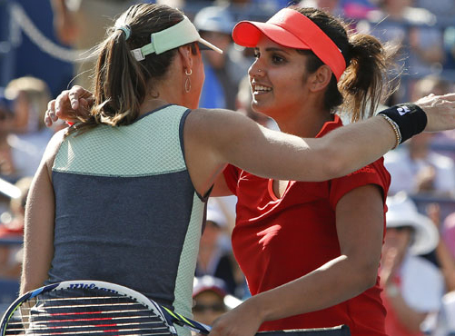 Sania and Martina win Aussie Open for third major trophy