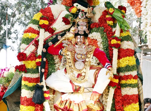 Brahmotsavams of Srinivasa Mangapuram temple