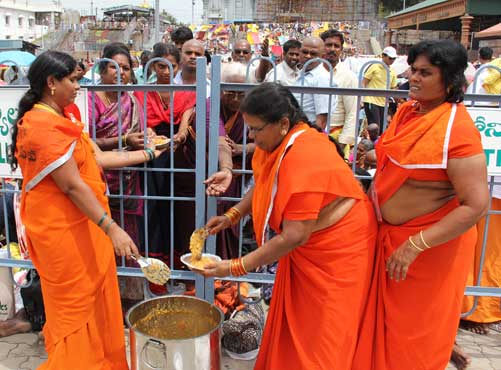 'Annaprasadam satiates hunger of devotees'