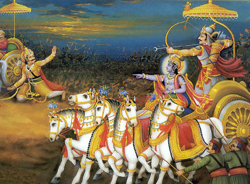 The two great warriors of Mahabharata